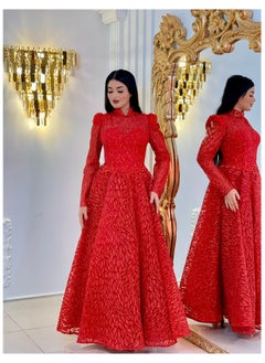 Handloom engagement dress