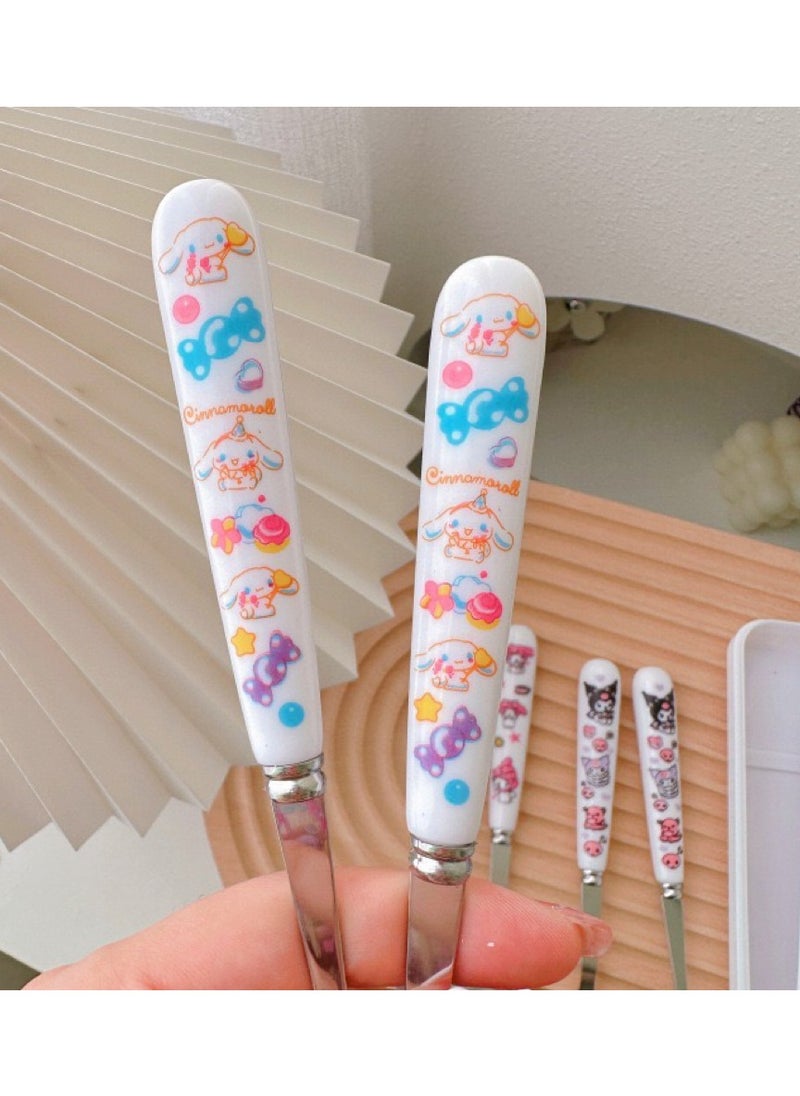 Sanrio - SanrioTableware Fork Apoon Chopsticks Three-piece Student Lunch Portable Set - Image 1