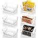 DEAYOU DEAYOU 6-Pack Sugar Packet Holder, Acrylic Tea Bag Organizer for Drawer, Clear Sugar Bag Caddy Container, Small  - Image 2
