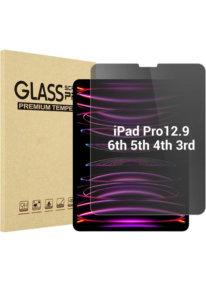 Procases For Ipad Pro 12.9 Inch Privacy Screen Protector 6Th 5Th 4Th 3Rd Generation 2022 2021 2020 2018 Anti Spy Tempered Glass Screen Film Guard For Ipad Pro 12.9" - Image 1