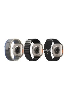 3Pack for Apple Watch Band 49mm 45mm 44mm 42mm Alpine Loop Band, Trail Band, Ocean Band