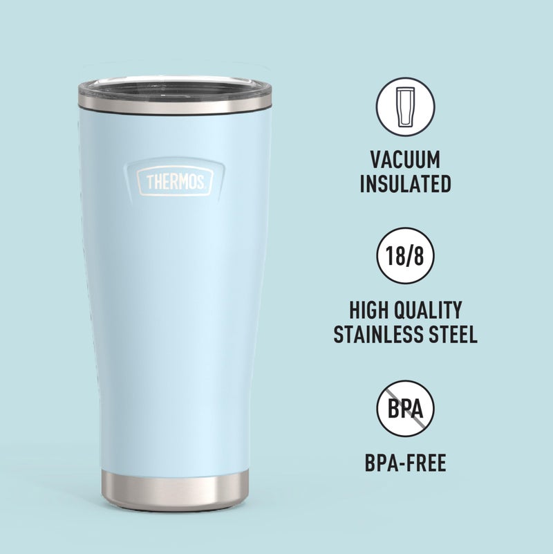 THERMOS THERMOS ICON SERIES Stainless Steel Cold Tumbler with Slide Lock  24 Ounce  Glacier  - Image 2