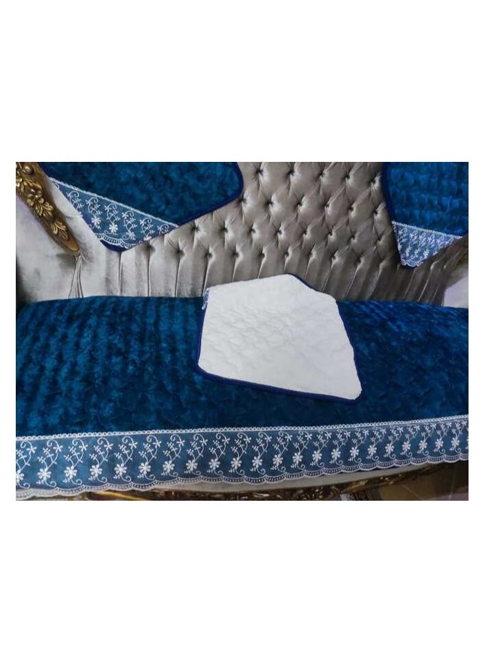 Generic - Dots Capitone 3-layer sofa set with Dots anti-slip back, 10 pieces - Image 1