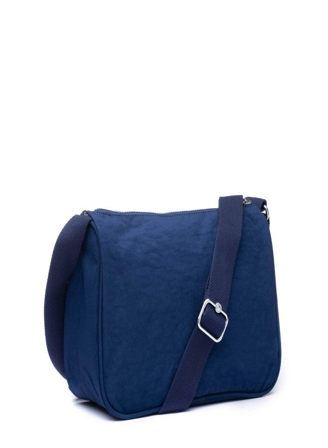 KIPLING KIPLING حقيبة كالي النسائية من كيبلينج، لتنظيم الإكسسوارات، مساحة داخلية واسعة، حزام كتف قابل للتعديل، حقيبة كتف من النايلون، لون أزرق داكن، 10.5 سم طول × 7.5 سم ارتفاع × 4.5 سم عمق (مقاس أمريكي) - Image 5