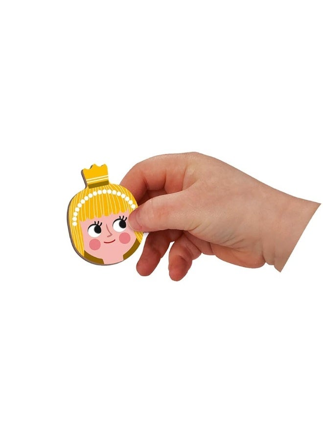 Janod جانود - كتاب القصة المغناطيسي - مجموعة تعليمية مغناطيسية مكونة من 40 قطعة - تعزز المهارات الحركية والخيال - مناسبة للأعمار من 3 سنوات وما فوق، J02588 - Image 5