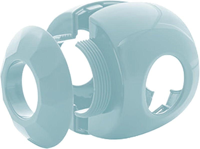 Driddle New  Improved  Door knob Baby Safety Cover  5 Pack  Deter Little Kids from Opening Doors with A Child Proof Door Handle Lock Blue - Image 5