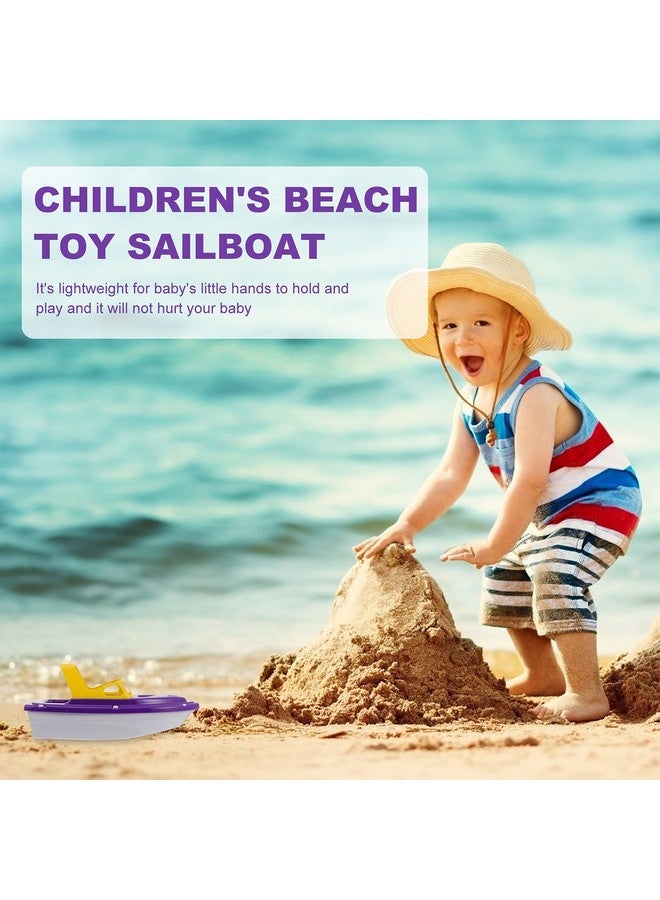 TOYANDONA 1pc for Fishing Plastic Bathtub Girls Bath Playthings Funny Toy, Playing Pool Summer Birthday Toddler Speedboat Beach Baby Boys& Kid Shower Boat and Carrier Toy Boats Bathing - Image 3