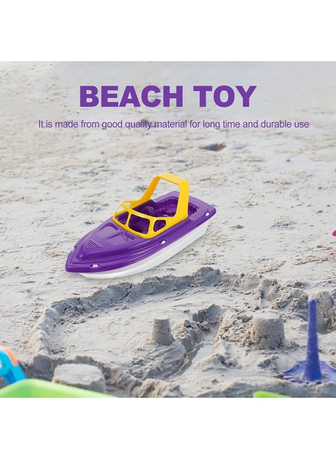 TOYANDONA 1pc for Fishing Plastic Bathtub Girls Bath Playthings Funny Toy, Playing Pool Summer Birthday Toddler Speedboat Beach Baby Boys& Kid Shower Boat and Carrier Toy Boats Bathing - Image 4
