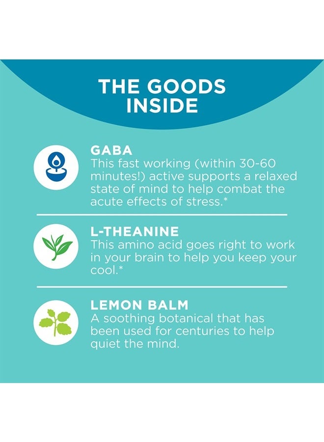 OLLY أولي وداعا للإجهاد بيري فيربينا 60 علكة - Image 3