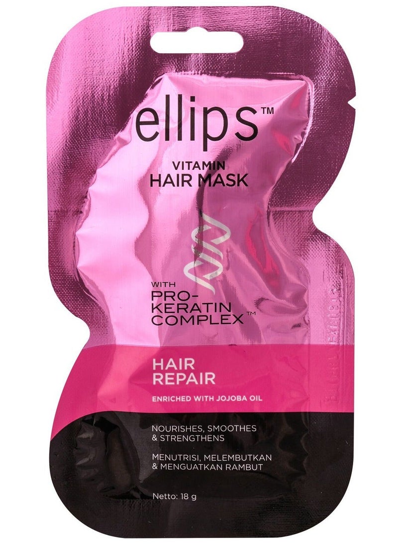Ellips Hair Mask Hair Repair 18g (Pack of 4) - Image 2