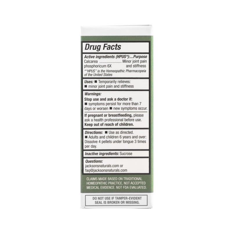Jackson's Jackson’s Cell Salt #2 Calc phos 6X (500 Pellet Bottle) – Certified Vegan, Lactose-Free Calcarea phosphorica 6X - Image 3