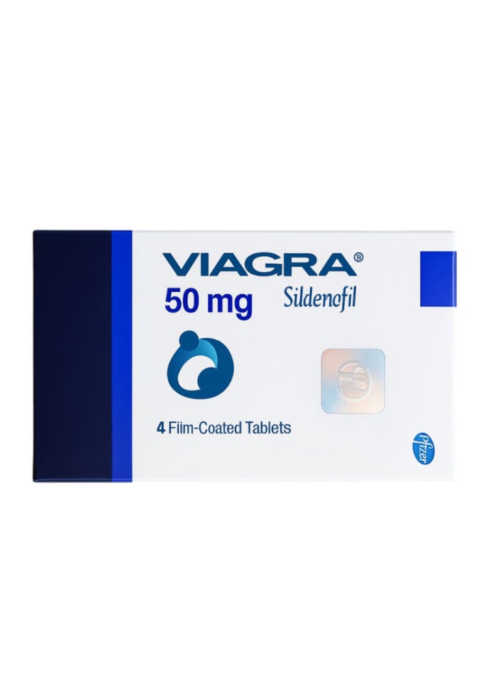 Pfizer Viagra 50 mg Tablet 4pcs
