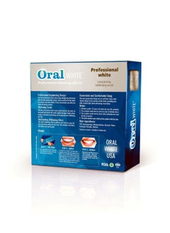 Oral White ORAL WHITE Professional Whitening Strips 40 Strips 20 Treatments  - Image 2