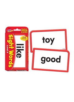 Trend Enterprises Inc. Sight Words Bundle Pocket Flash Cards Set For Home Travel Classroom  - Image 3