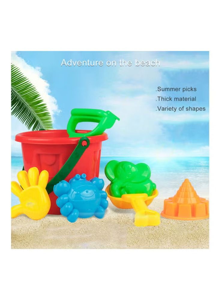 Dream Zone 7-Piece Beach Sand Toy Set - Image 2
