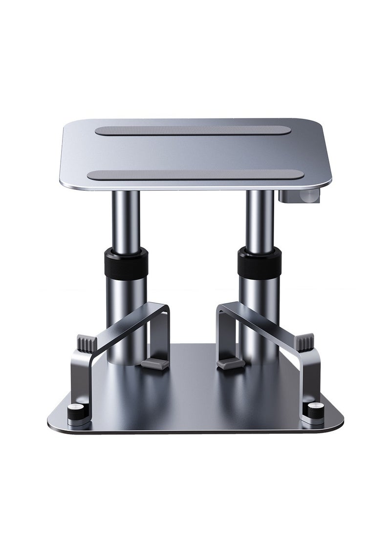 General Monitor Stand, Computer Monitor Stand Adjustable Height Retractable Desktop Stand for Keyboard Lifter for Laptop, Computer Monitor Arm  - Image 1