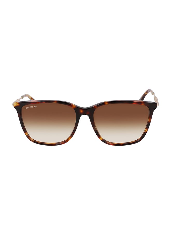 LACOSTE Women's UV Protection Rectangular Sunglasses - L6016S-230-5716 - Lens Size: 57 Mm  - Image 1