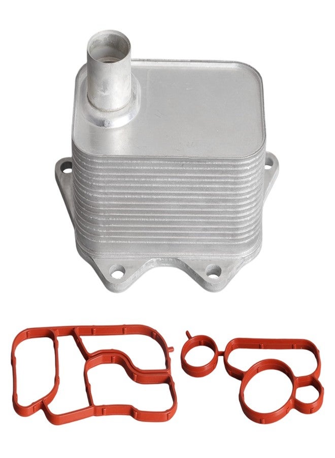 Riyhch Engine Oil Cooler with Gasket Kit 06J117021D,Fits for EA888 Engine,For Volkswagen Passat Jetta GTI Tiguan Eos Beetle,For Audi A3 A4 A5 A6 Q3 Q5 TT 2006-2017,06J117021M,06J117070C,06J117021Q,06J117021P - Image 1