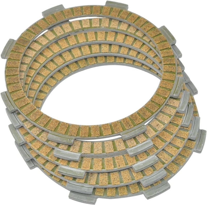 QASULER 5PCS Motorcycle Friction Clutch Plates - Image 1