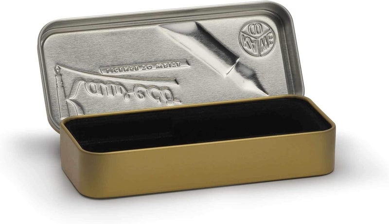Kaweco Kaweco Tin Pen Case Nostalgic Short Gold - Image 2