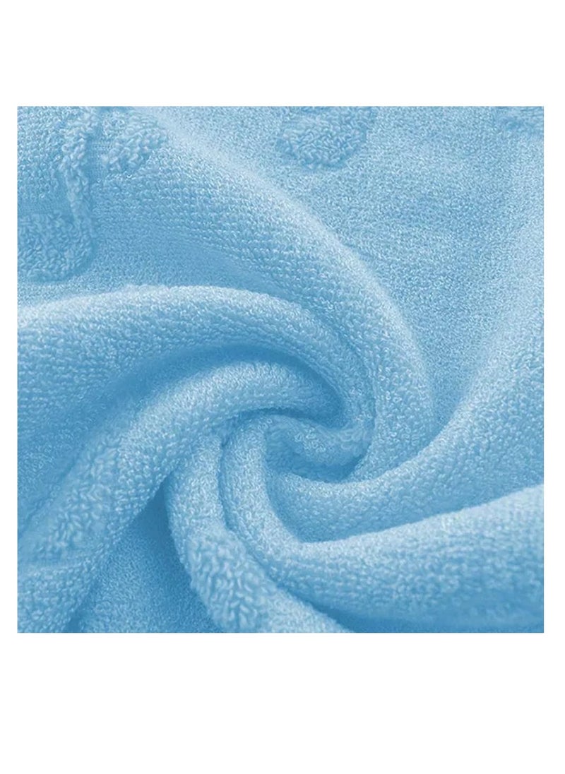 STAR BABiES Star Babies - Combo Pack of 2- Disposable Changing Mat Pack of 24 with Bamboo Towel - Blue  - Image 4