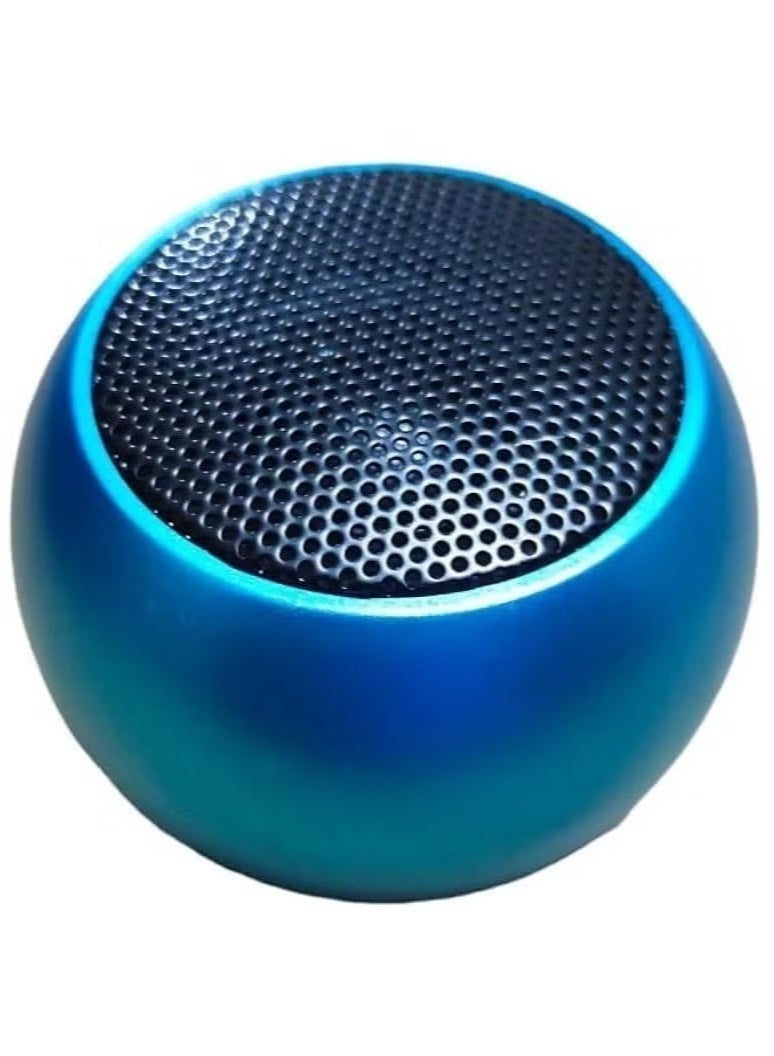 Mini Wireless Speaker with Bluetooth (Blue) - Image 1