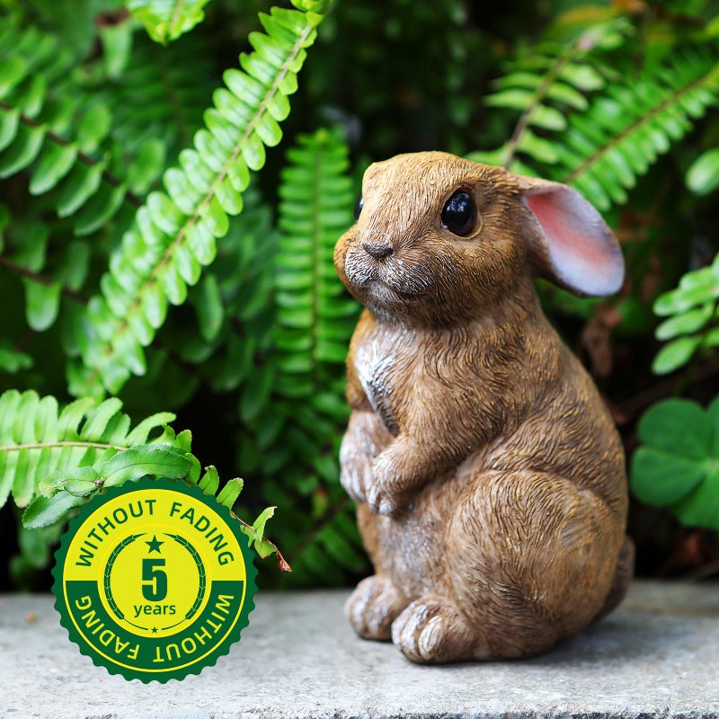 LEGIFO Bunny Decor Yard Decorations Outdoor Set of 3, Bunny Decorations for Home Garden Outdoor Statues, Easter Rabbit Figurines mom Gifts - Image 5