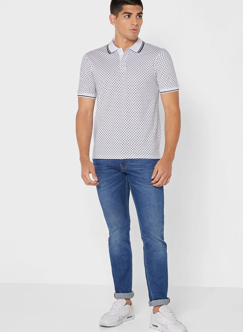Seventy Five Jacquard Polo Shirt