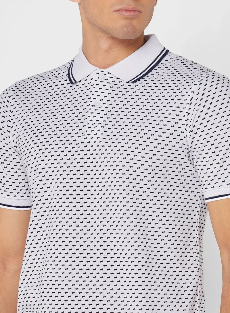 Seventy Five Jacquard Polo Shirt