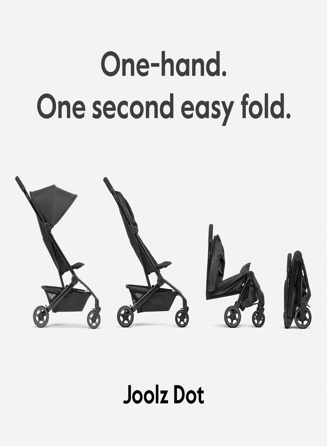 Joolz Dot Ultra Lightweight Travel Stroller – Compact Fold, Airplane Compatible, 5-Point Harness, UPF 50+ Canopy – Easy to Carry City & Travel Stroller - Dune Beige - Image 3