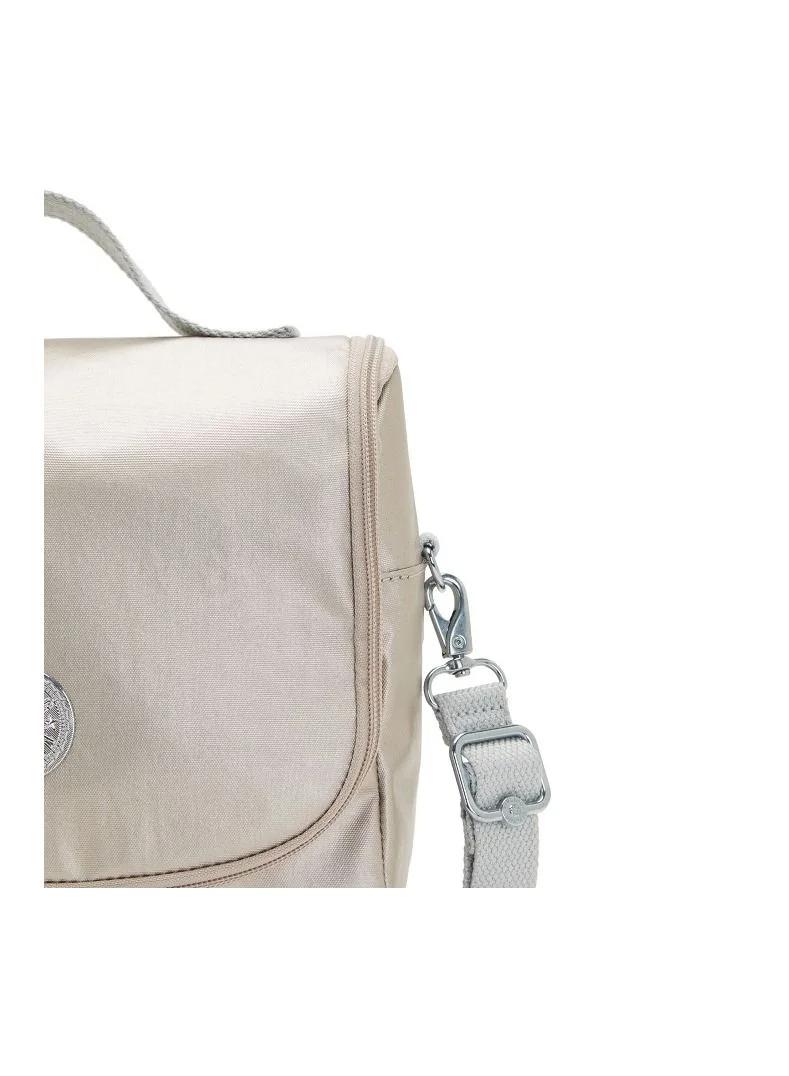 kipling New Kichirou Large lunchbox (with trolley sleeve) Soft Met Glow