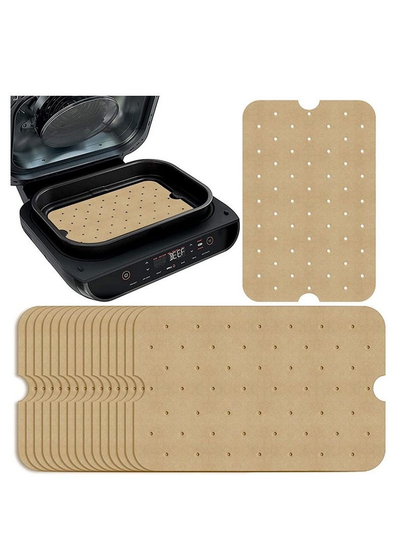 Y&D 100-Piece Non-Stick Oilproof Barbecue Kitchen Oven Baking Paper Beige - Image 2