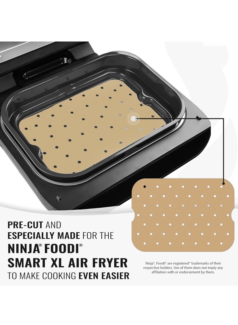 Y&D 100-Piece Non-Stick Oilproof Barbecue Kitchen Oven Baking Paper Beige - Image 3