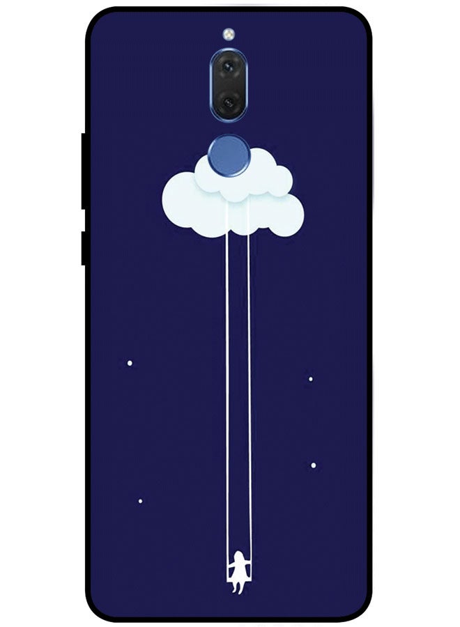 EYE CATCH Protective Case Cover For Huawei Mate 10 Lite Girl Hanging Cloud Multicolor - Image 1