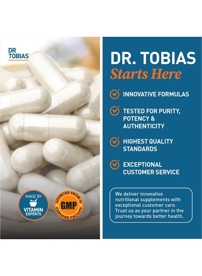 Dr. Tobias DIM Complex, Hormone Balance for Women & Men, DIM Supplement with BioPerine, Broccoli Extract & Calcium D-Glucarate Estrogen Detox Balance Complex, Non-GMO, Vegan, 60 Capsules - Image 5