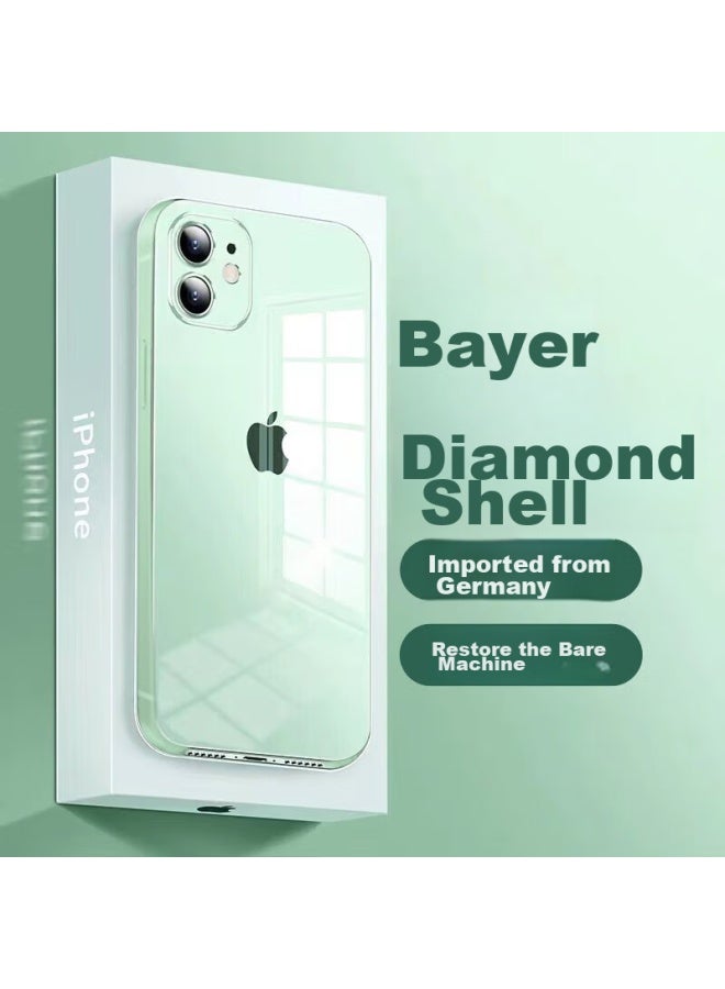 Koolife Compatible With Apple 12/12pro Phone Case, Iphone 12pro Protective Cover, Apple Full Protection Transparent Silicone Shockproof Outer Case, Ultra-thin Airbag Soft And Hard Shell, For Men And Women, Bayer - Image 1