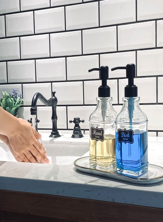 JASAI Durable 304 Stainless Steel Soap Dispenser Pump, Rustproof Black Satin Soap Dispenser Pump Replacement for Regular Mouth(2 Pack) - Image 5
