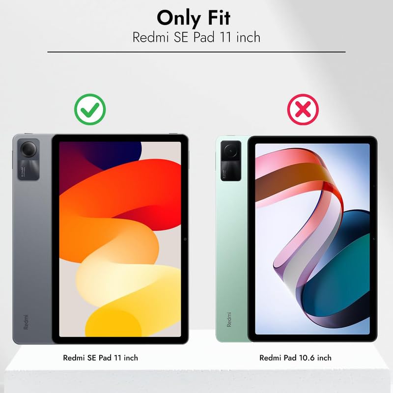 PROTECTERR 1 Pack | Screen Protector Guard for Redmi Pad SE 11 inch - Ultra-Thin, HD Clear, 9H Hardness, Anti-Scratch, Bubble Free, Edge-to-Edge Easy Install (Not Tempered Glass) - Image 2