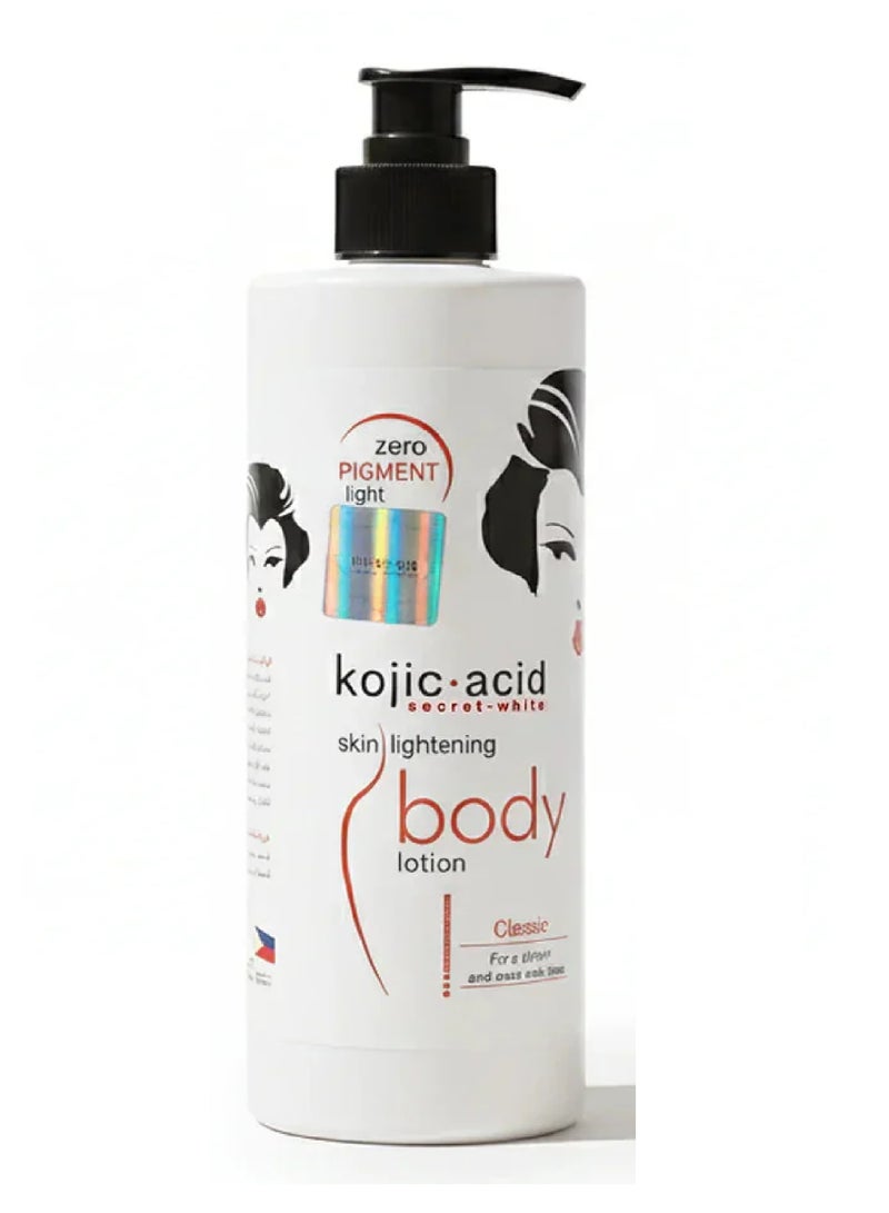 KOJIC ACID SKN LIGHTENING BODY LOTION 500ML