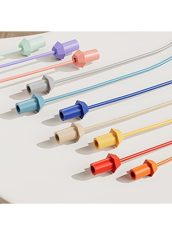 Super Fun Rope Challenge Game - Dual-Player Winner Wheel, Colorful Plastic Design for Parent-Child Interaction &, Helps Develop Focus Ideal Gift Boys & Girls, Puzzle game - Image 5