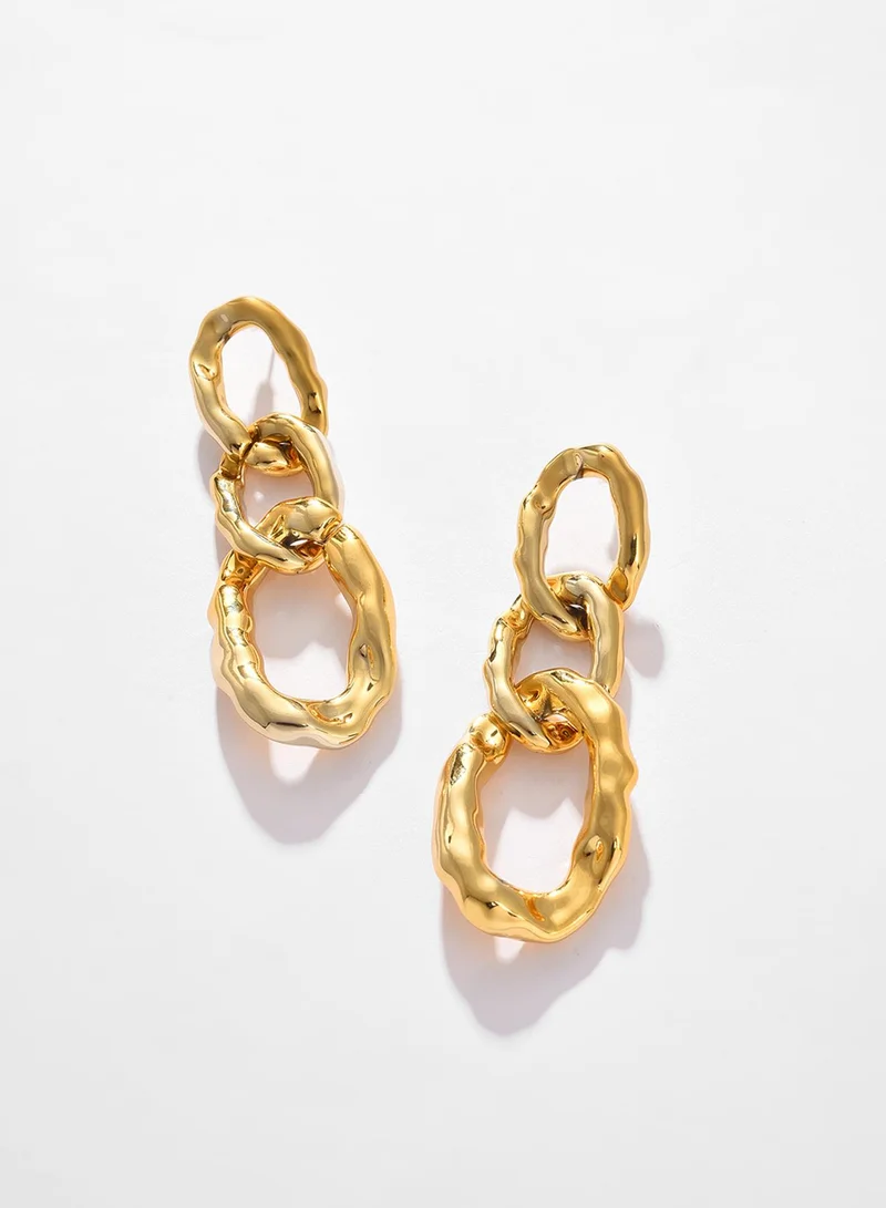 SOHI Contemporary Artificial Stud Earring Jewellery