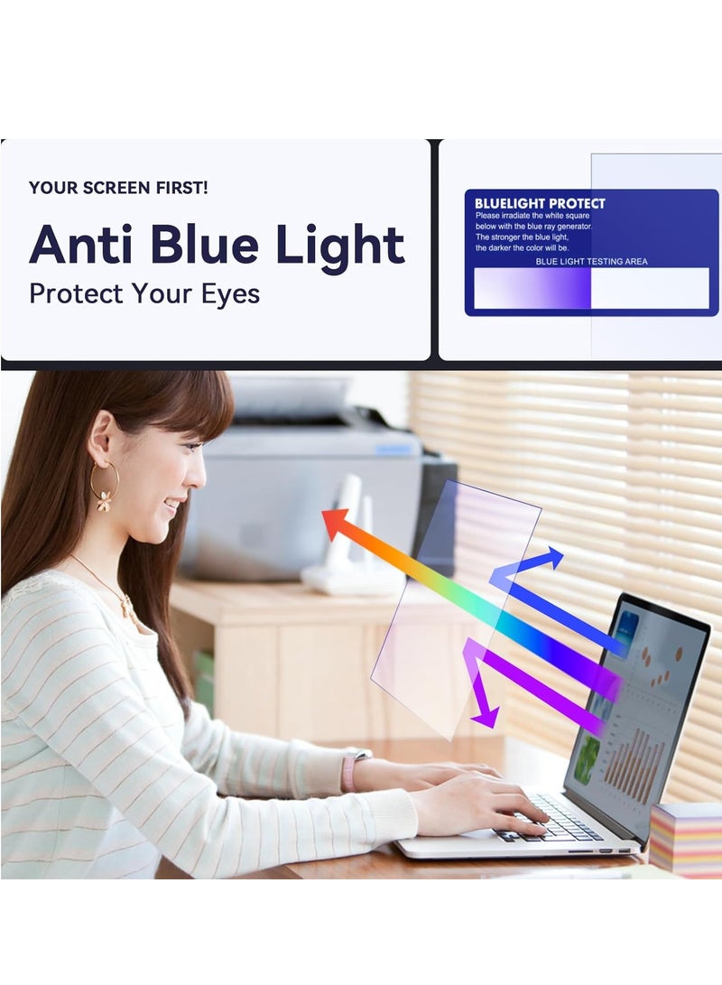 15.6 Inch Laptop Screen Protector,Anti Blue Light and Anti Glare Filter Screen Protector for HP/Dell/Sony/Samsung/Lenovo/Acer Aspire 5 15.6" Display 16:9  - Image 1