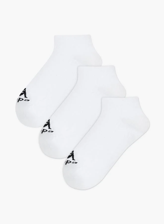 كابا Kappa Men Socks Ankle Length - Set of 3