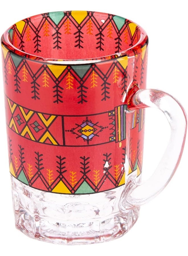 AKDC 6Pcs Glass Tea Cup W/Handle - Image 3