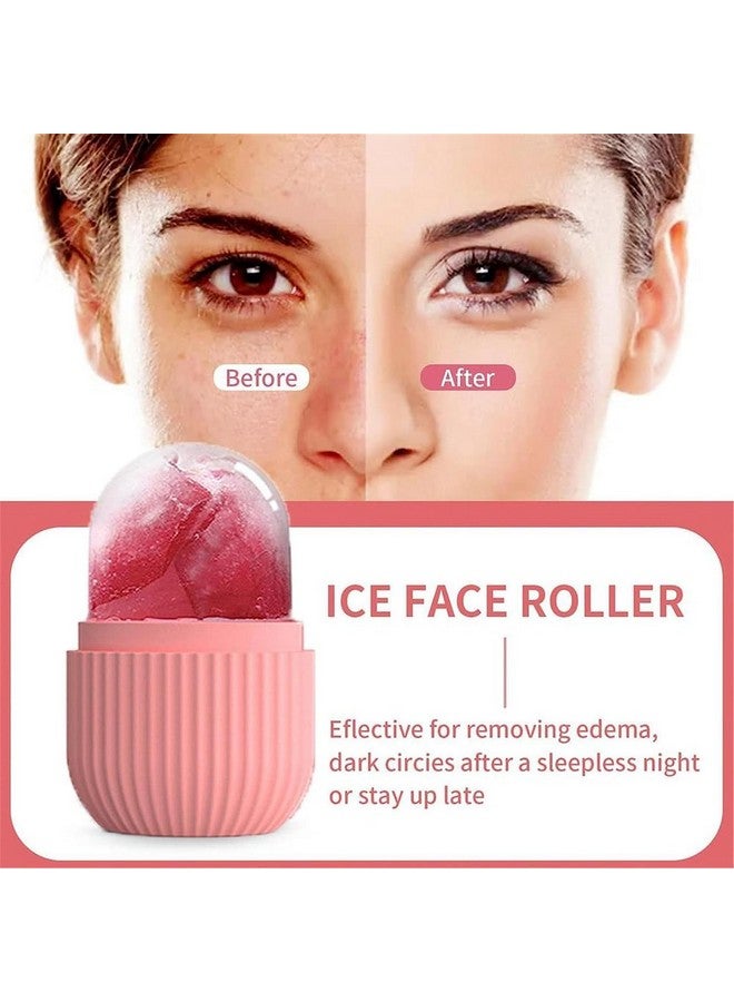 SKYZONE EXPORT Ice Roller for Face, Puffy Eyes & Neck | Face Ice Roller for Men & Women | Silicone Facial Beauty Ice Roller for Glowing & Clear Skin, Cold Therapy Massage Remove Dark Circle (Multi) - Image 3