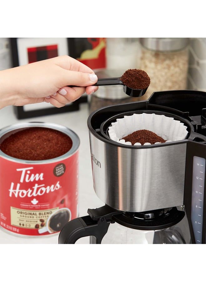 Tim Hortons خليط أصلي، قهوة مطحونة متوسطة التحميص، القهوة المفضلة في كندا، مصنوعة من حبوب أرابيكا 100%، علبة سعة 48 أونصة - Image 5