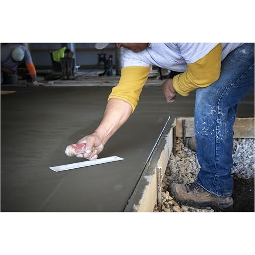 MARSHALLTOWN PermaShape Finishing Trowel, 12 x 3 Inch Broken-In High Carbon Steel Concrete Tool, Made in the USA, PB56D - Image 4