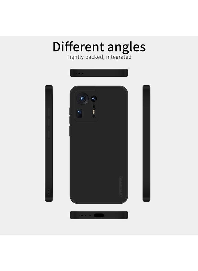 بين دبليو يو واي او جراب لهاتف Xiaomi Mix 4 Touching Series مصنوع من السيليكون السائل TPU ومقاوم للصدمات - Image 5