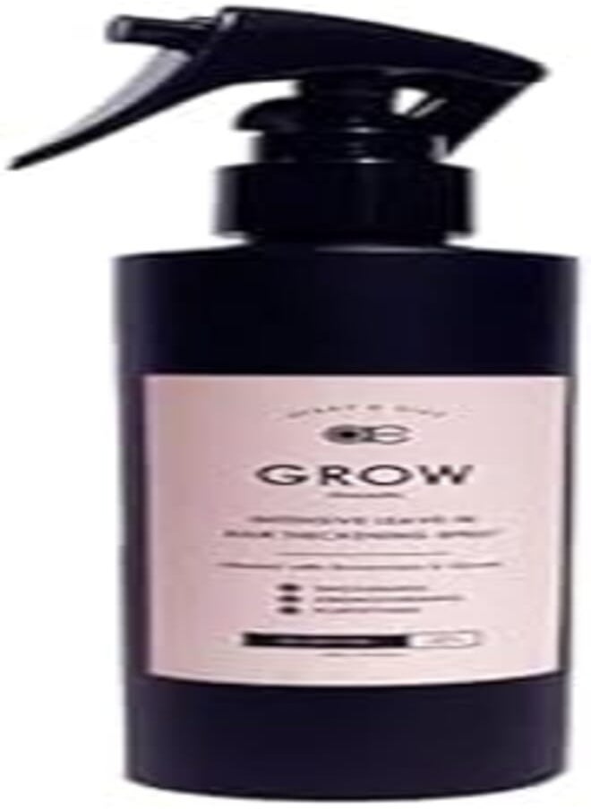 Braes Braes Intensive Leave-In Hair Thickening Spray (Grow Spray) Black 200Ml 