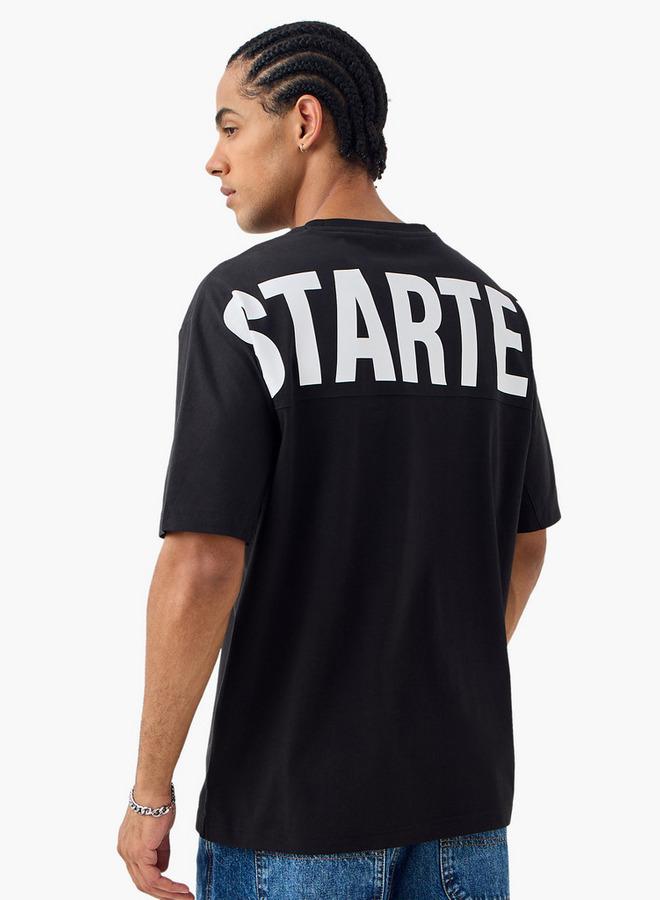 Starter Logo Print T-shirt with Short Sleeves - Image 1